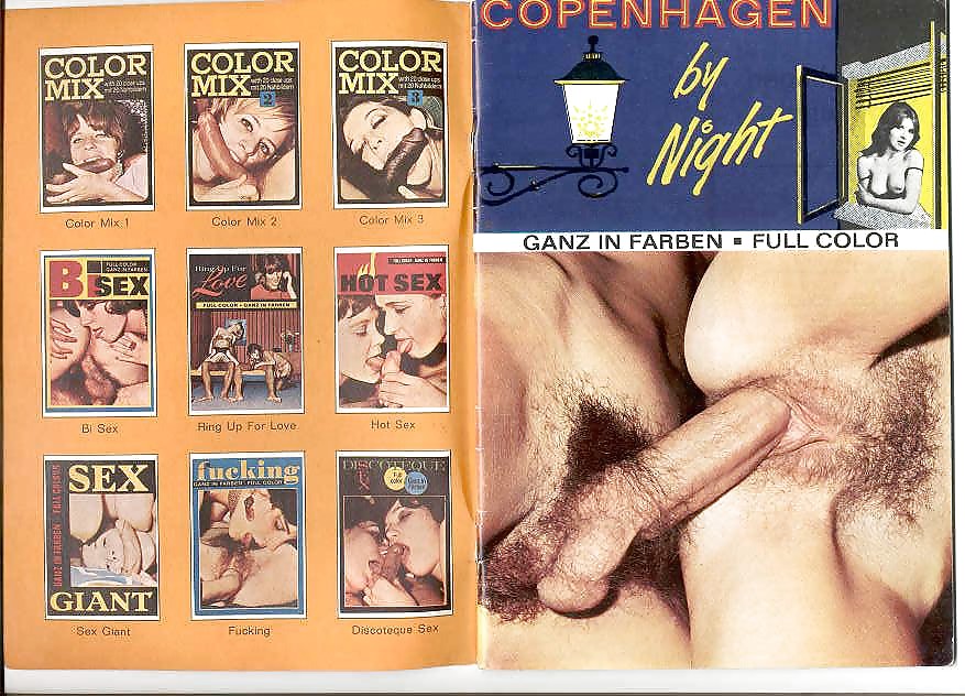 Vintage Group - Kopenhagen by night #12188733