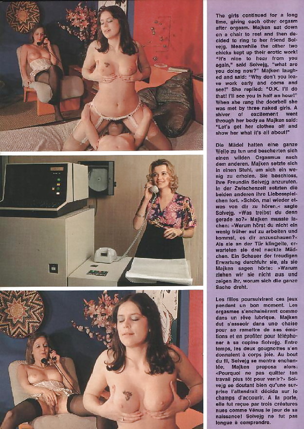 Vintage Zeitschriften Lesbische Liebe 03-1978 #1452833