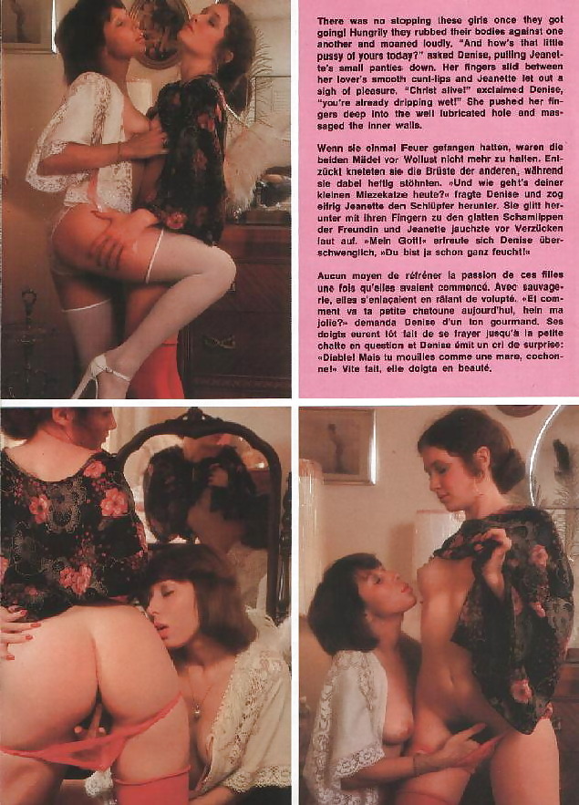 Vintage Zeitschriften Lesbische Liebe 03-1978 #1453007