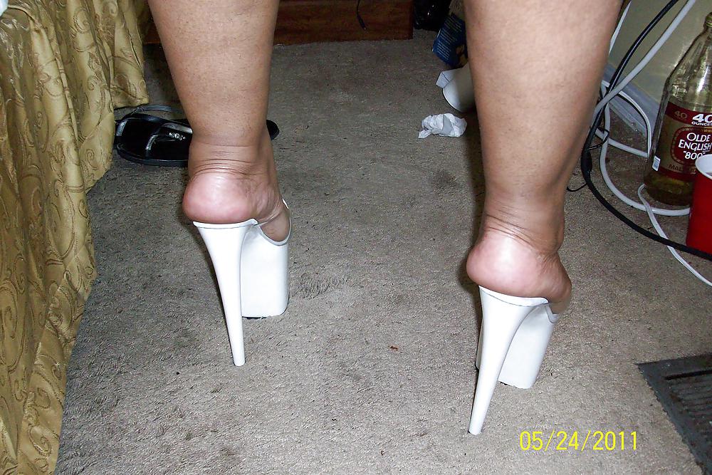 Big Girl N Wht Platforms #3896806