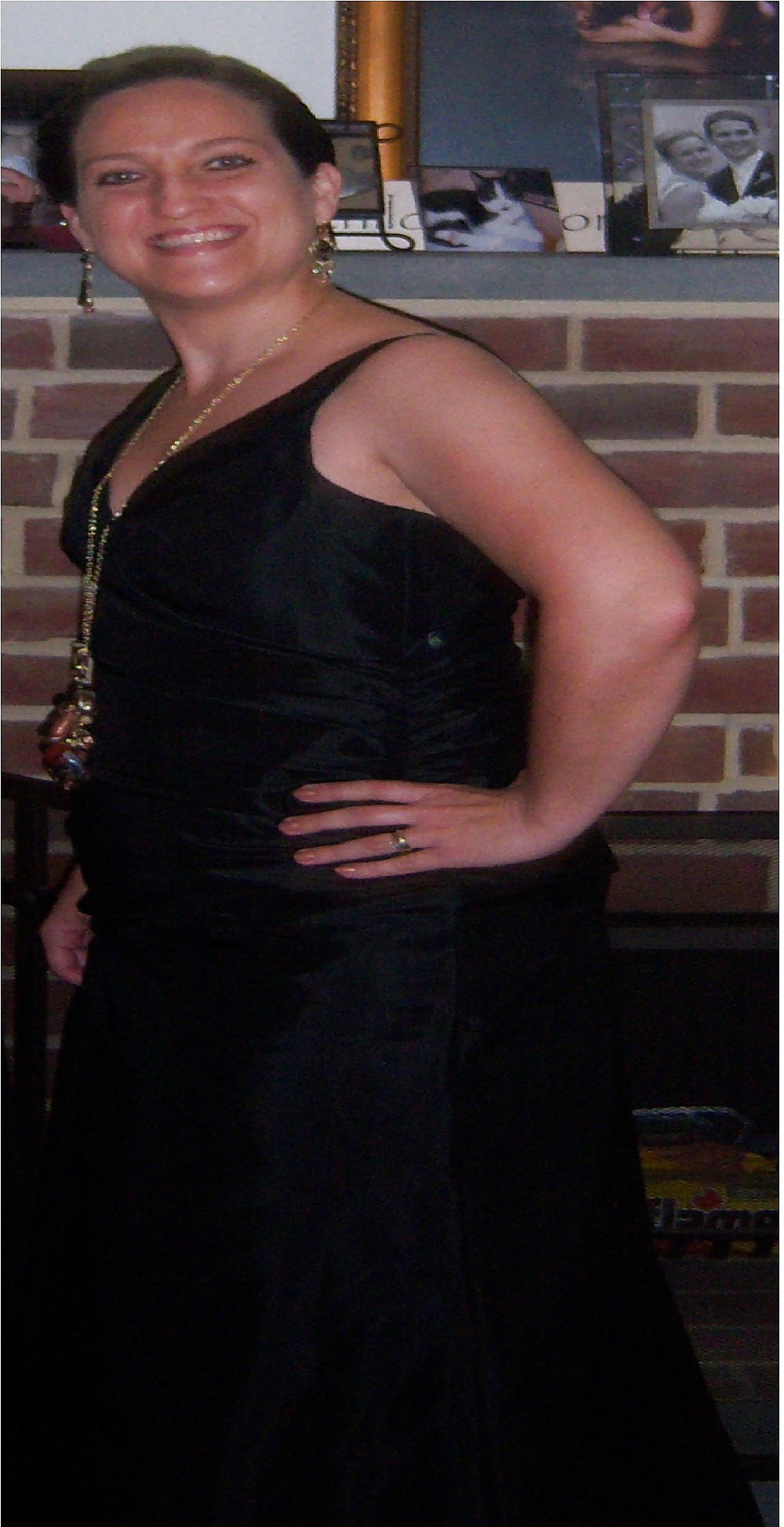At a Wedding in my Black Gown #9487061