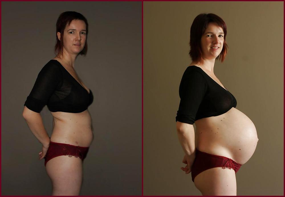 Before and After - Pregnant #16060596