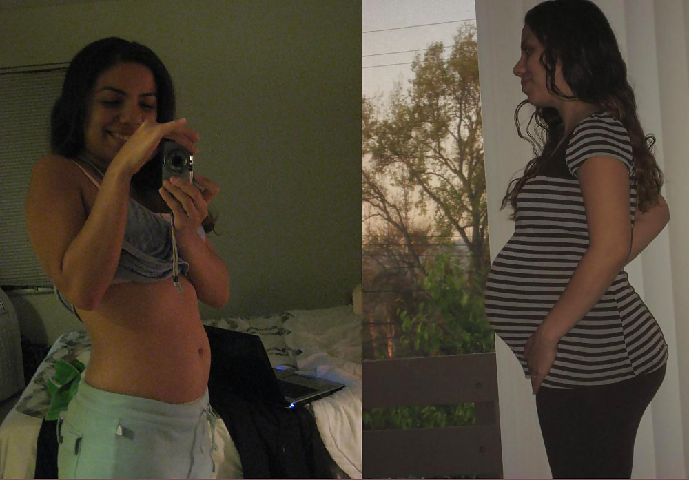 Before and After - Pregnant #16060625
