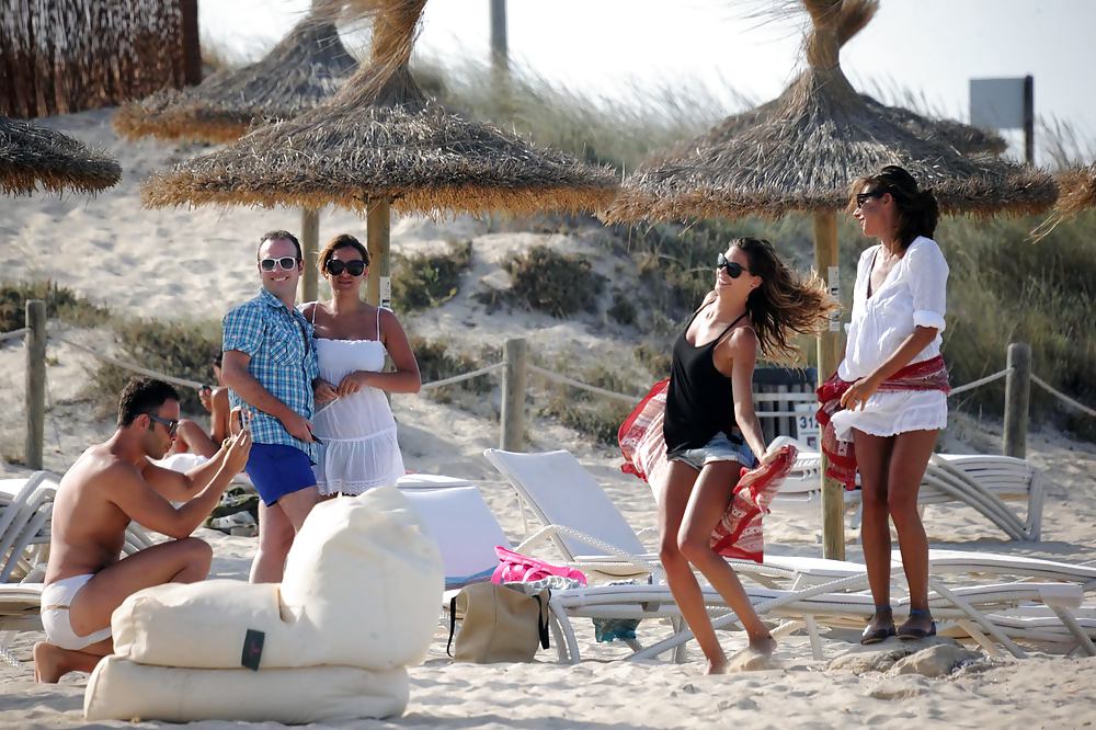 Melissa Satta Formentera Beach Spain #4369050