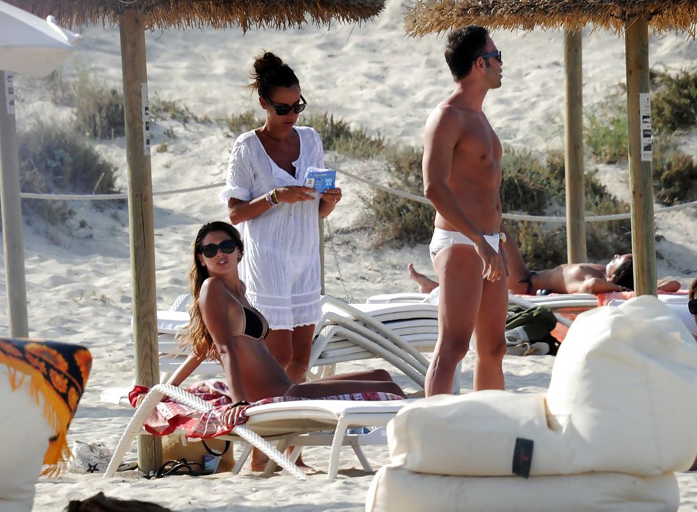 Melissa Satta Formentera Beach Spanien #4369058