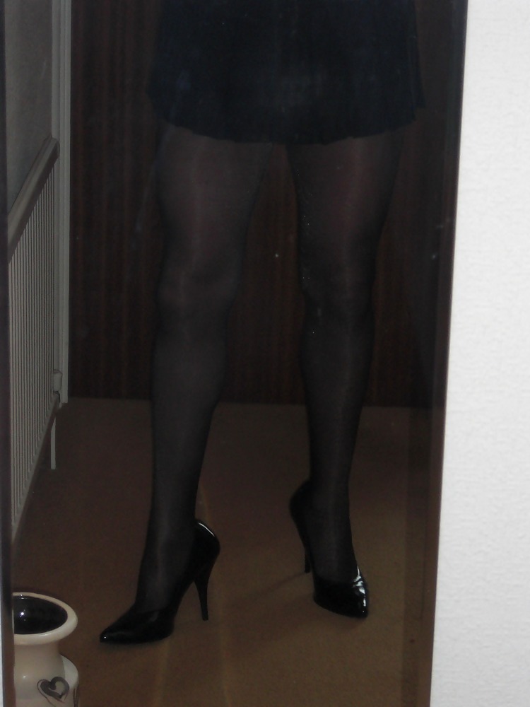 Lather Dress Black Skirt #205701
