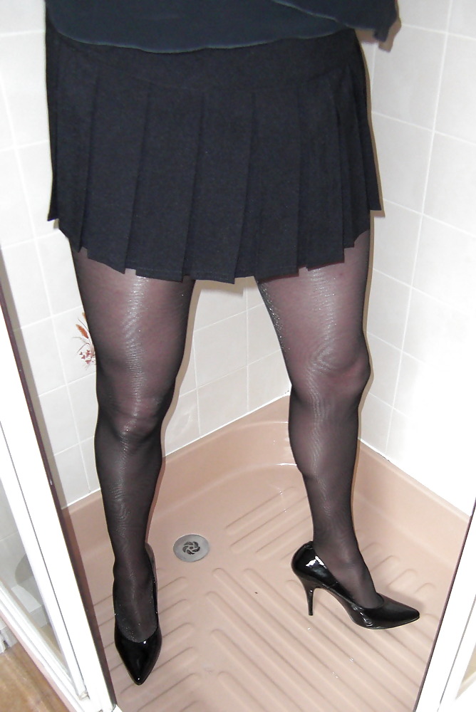 Lather Dress Black Skirt #205735