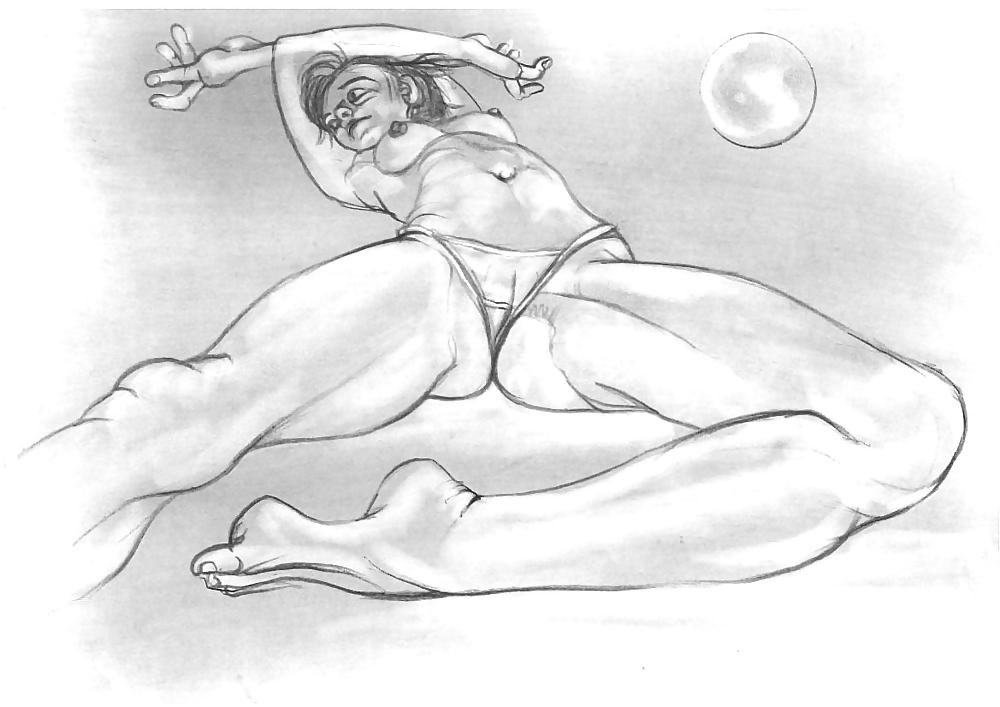 描かれたエロポルノアート90 - マーティン・バトラー
 #19573845