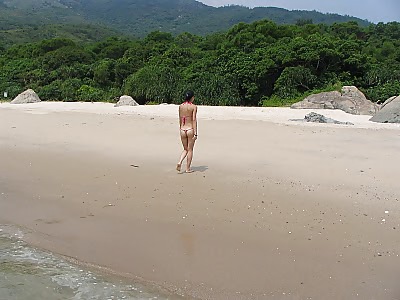 Hong kong gal immagini bikini cattivo a spiagge locali
 #18941732