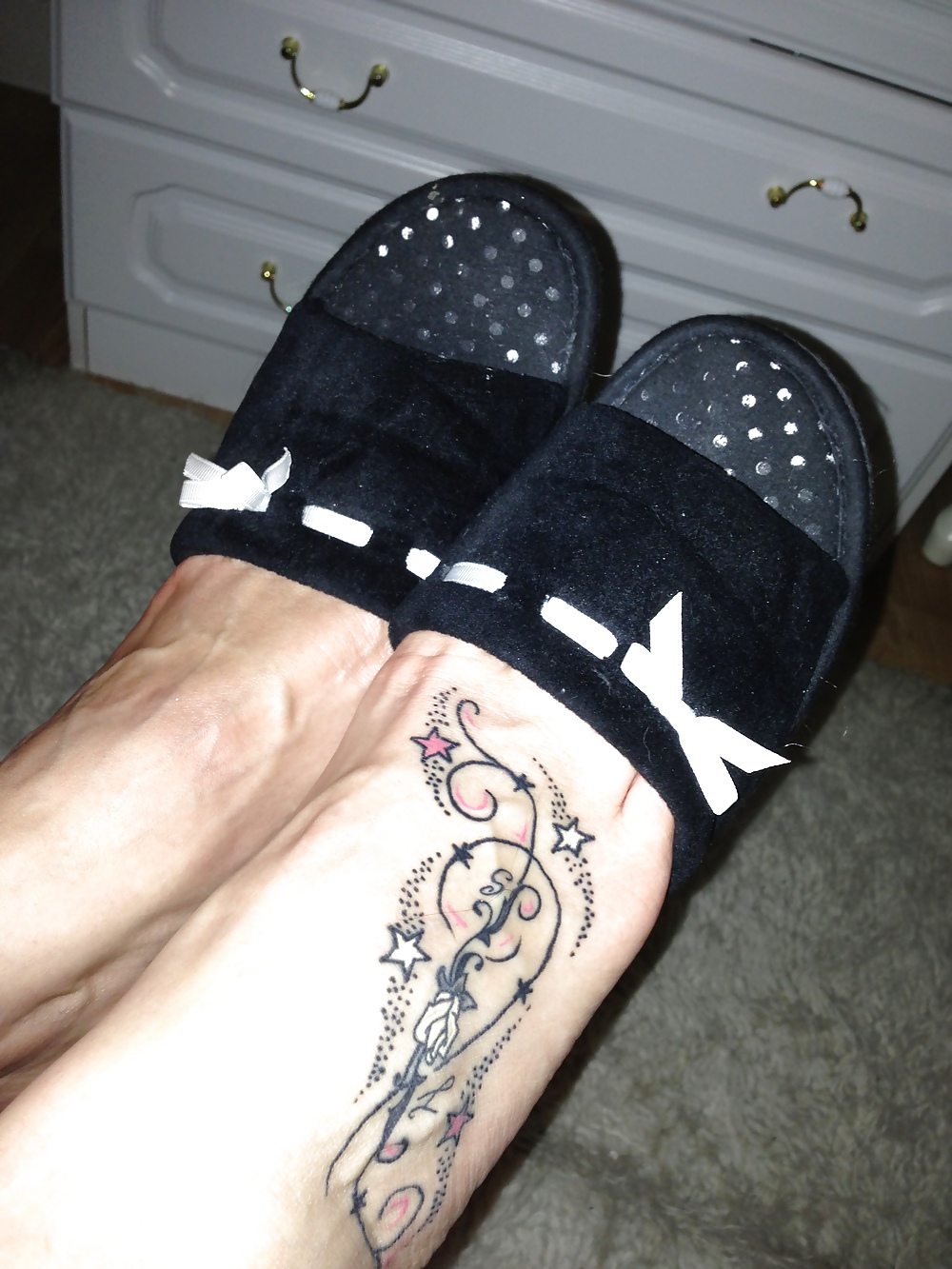 Sexy slipper feet pics for jaynes foot fans #14768888