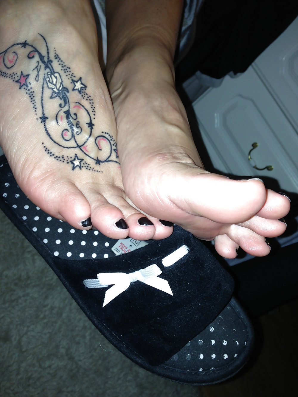 Sexy slipper feet pics for jaynes foot fans #14768907