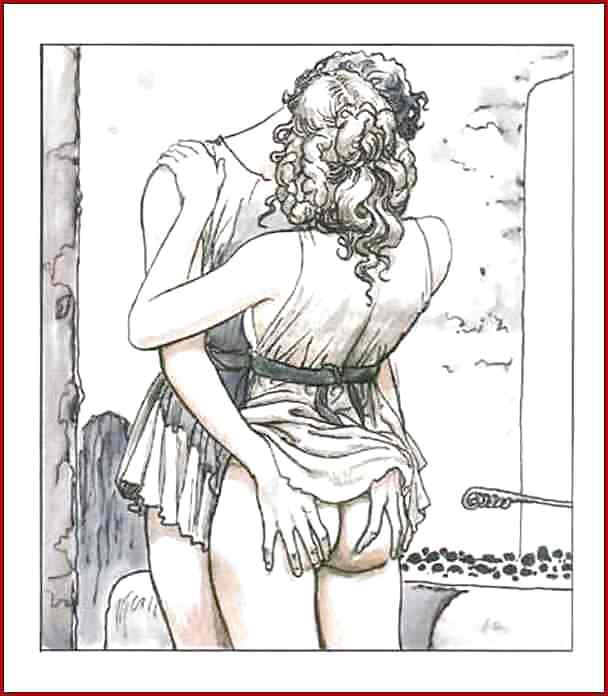 Arte del cómic erótico 17 - el culo de oro 1
 #19239933