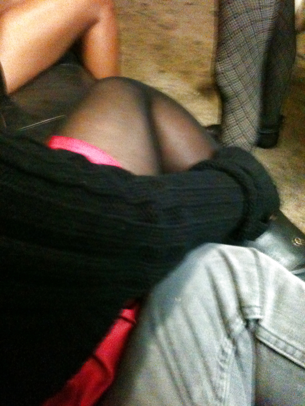 Pantyhose at halloween party #13035703