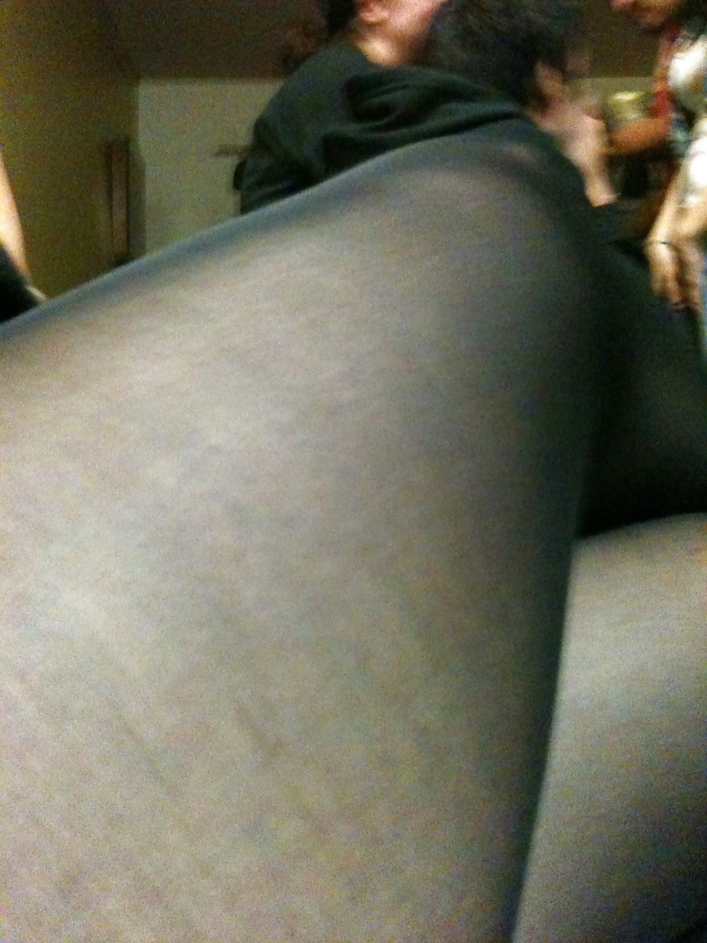 Pantyhose at halloween party #13035900