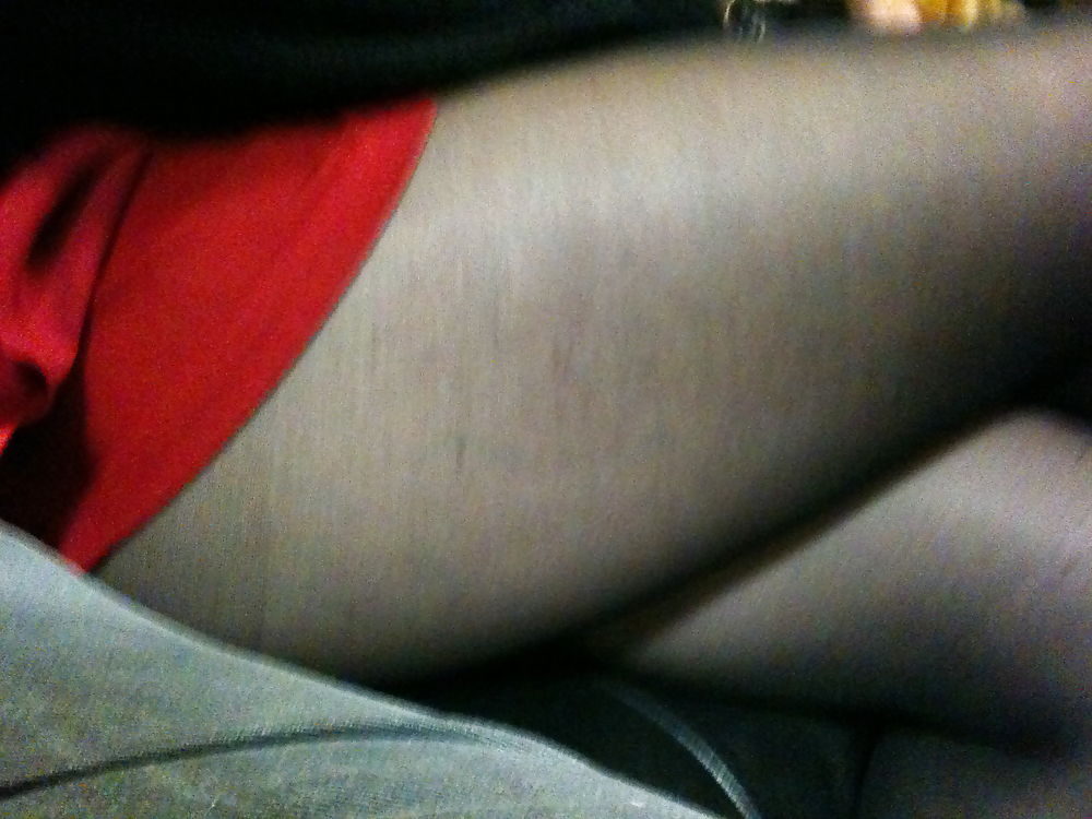 Pantyhose at halloween party #13035993