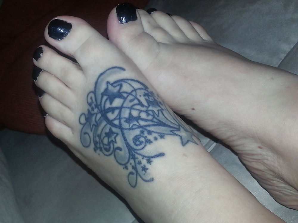 Tattoo on my foot for all u feet lovers #14210679