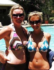 Facebook College Blonde Big Tits Bikini Courtney #3140757