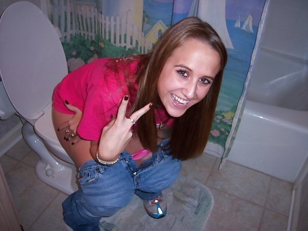 Real Teens On Toilet