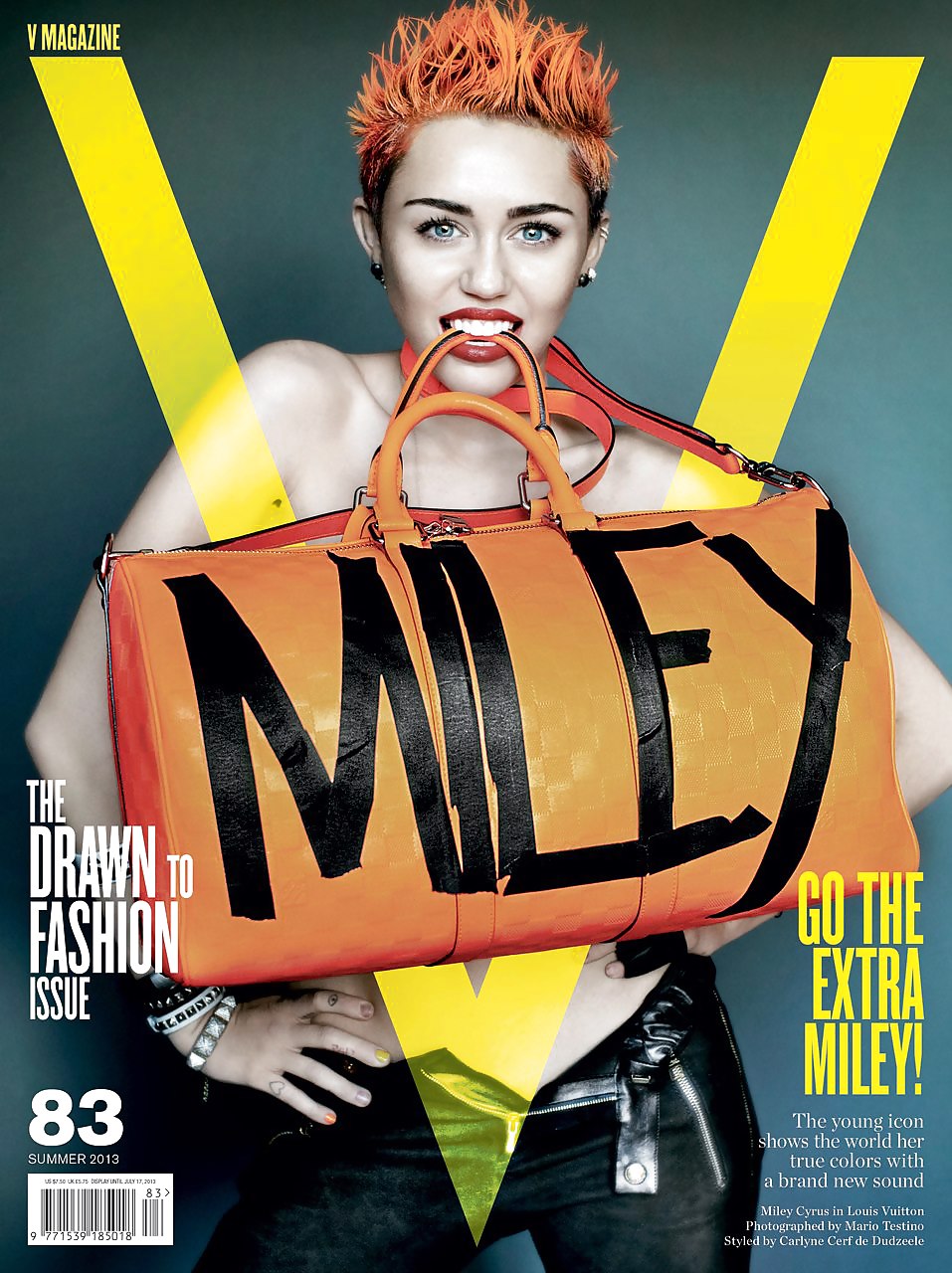 Sexy Dirty Miley Cyrus Photoshoot for V Magazine, May 2013 #18828612