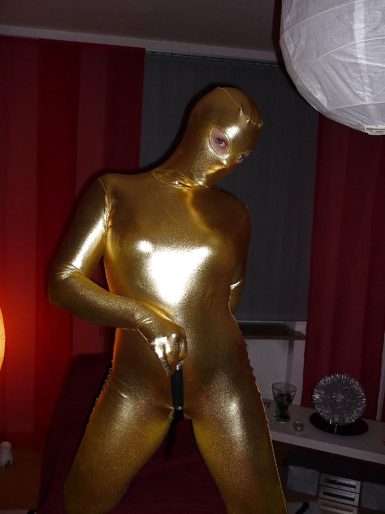 New golden zentai  #8410354
