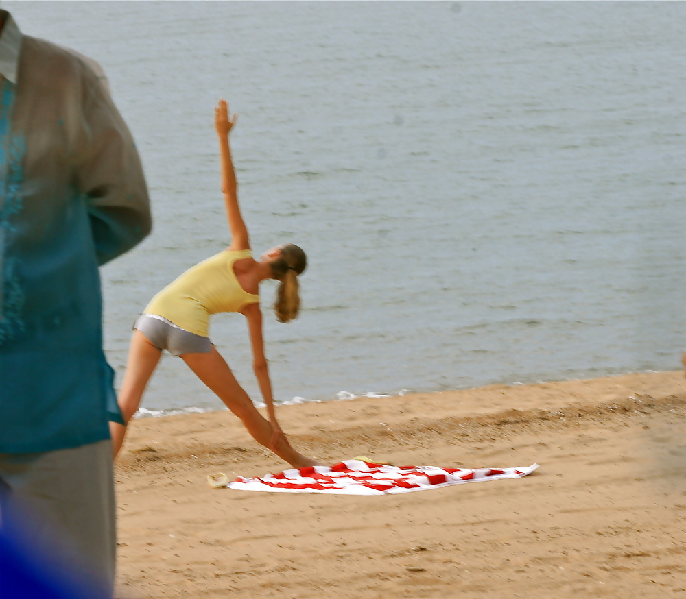 Beach Yoga #11371977