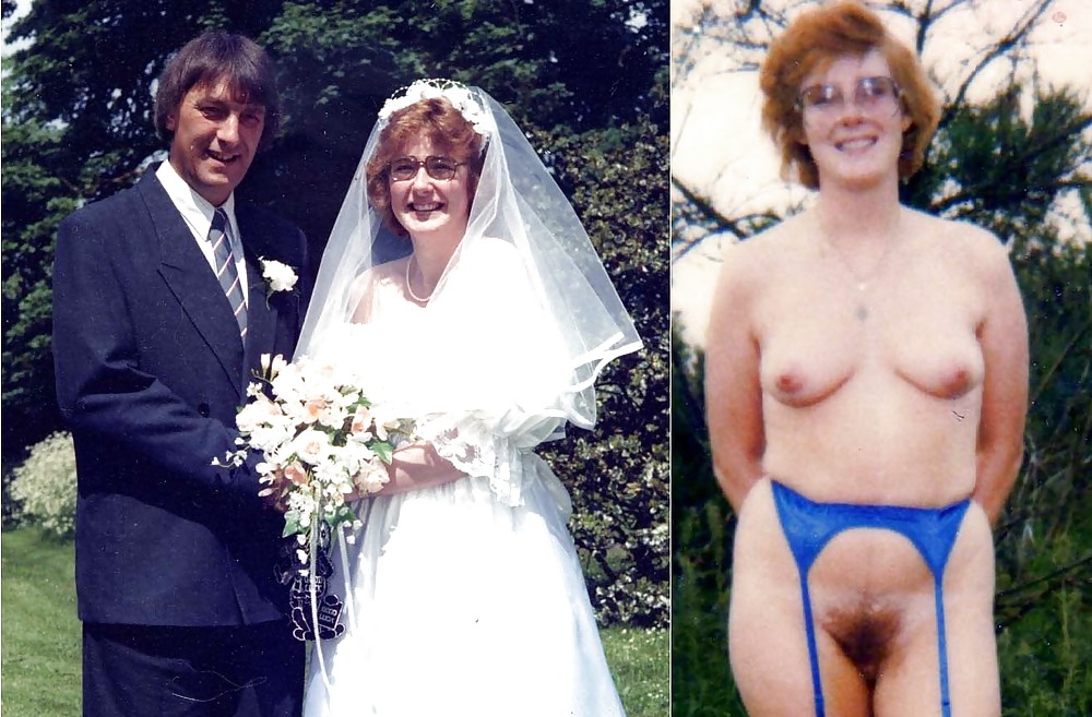 With and without clothes - brides 2. #14090280