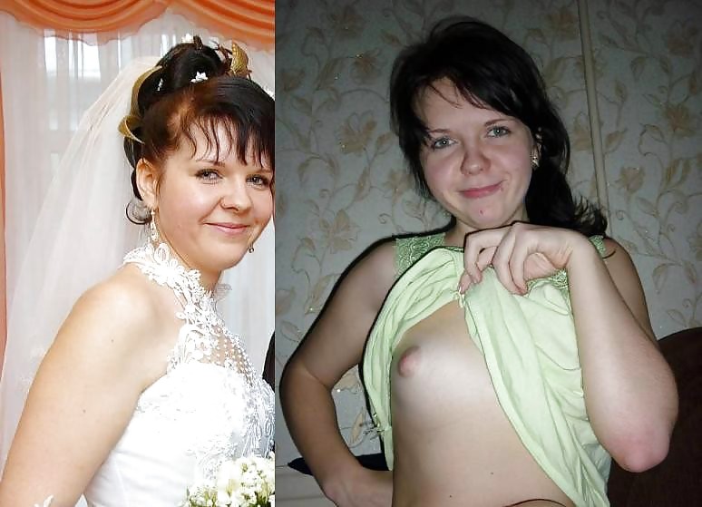 With and without clothes - brides 2. #14090320