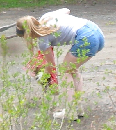 Hot 20yr old neighbor doing yard work. #4593772