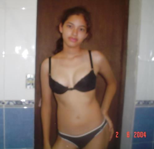 The Beauty of Nice Tits Amateur Latino Teen #14781934
