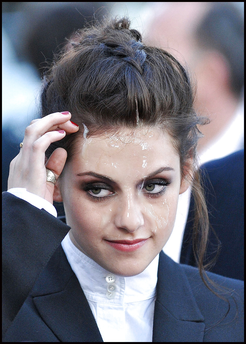 Kristen Stewart Cum Gesichts #19629840