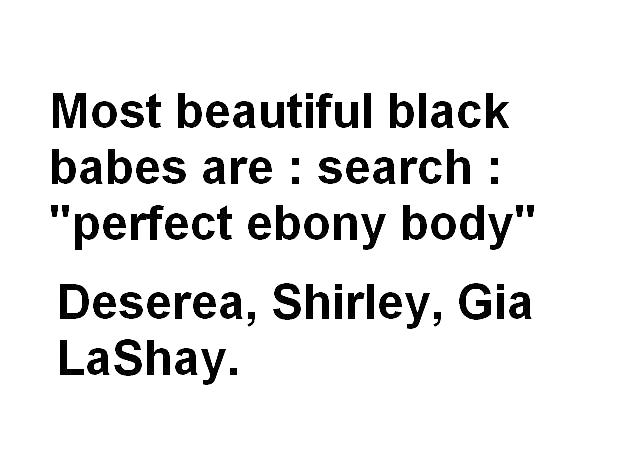 Le più belle ragazze nere
 #997941