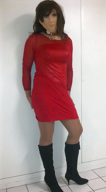 Yo en un vestido rojo cd tv
 #6810600