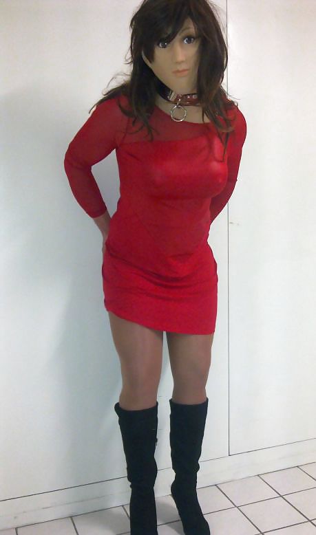 Moi Dans Un Cd Tv Robe Rouge #6810625