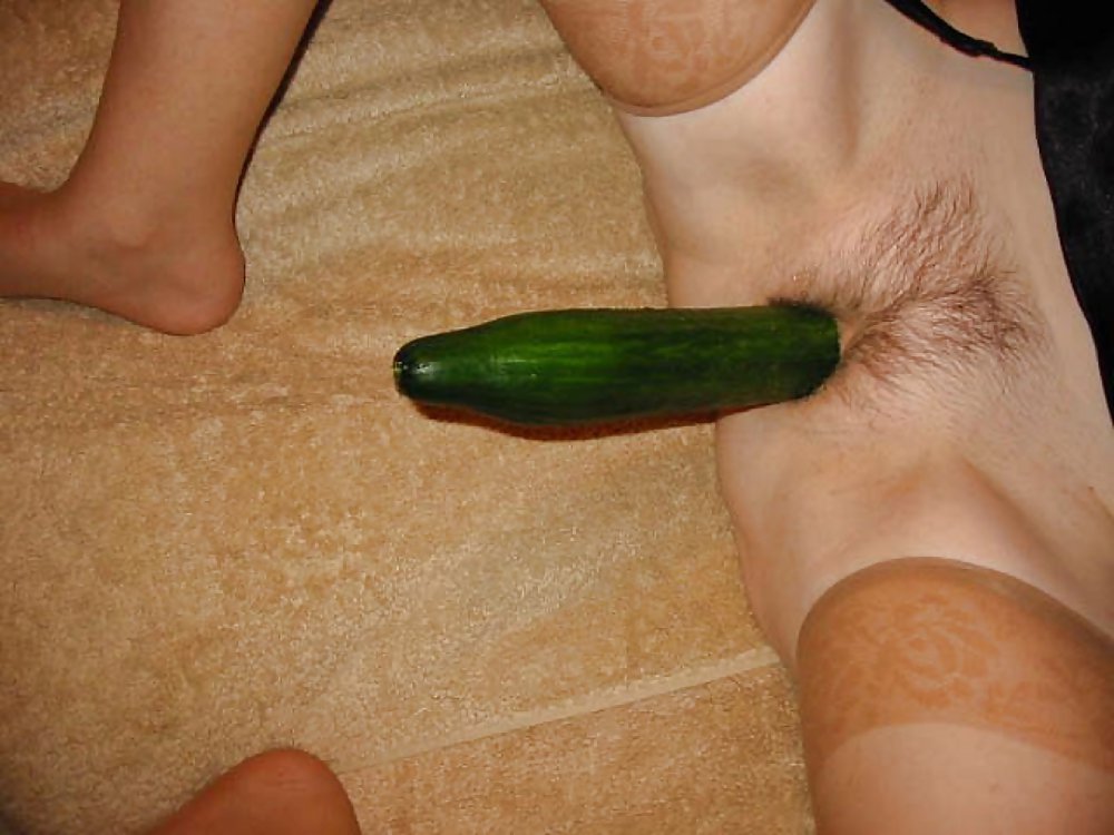 Mature Enjoying A Cucumber #16082106