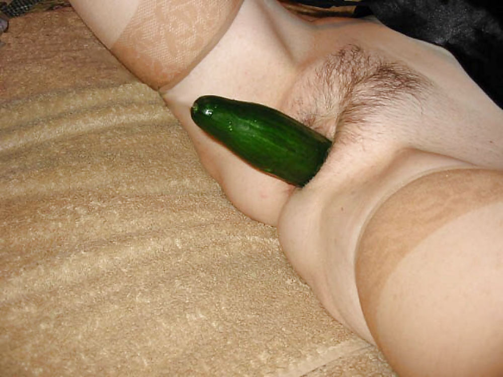 Mature Enjoying A Cucumber #16082111