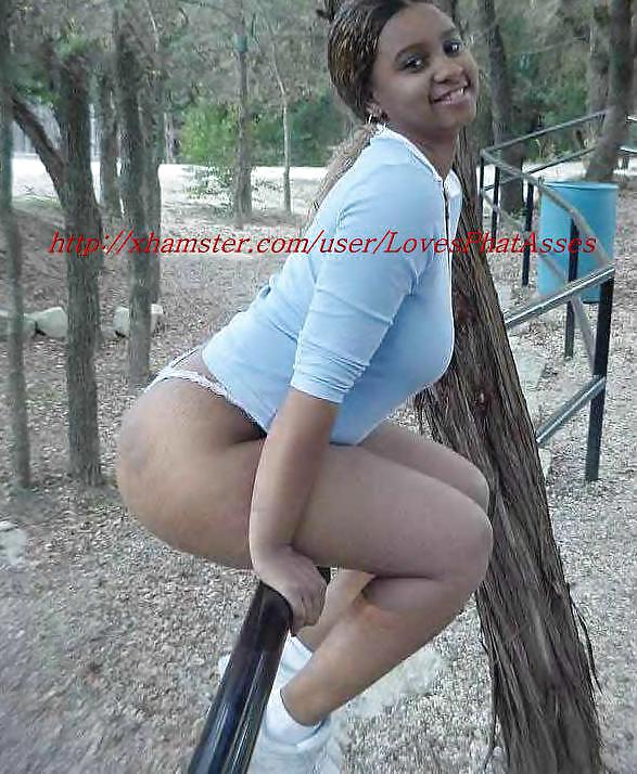 Black Girl getting Naked in the Park #9794628