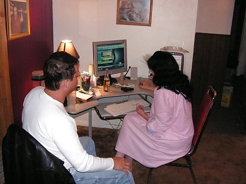 Model in art studio
