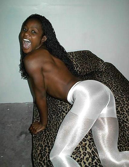 Ebony pantyhose #9514318