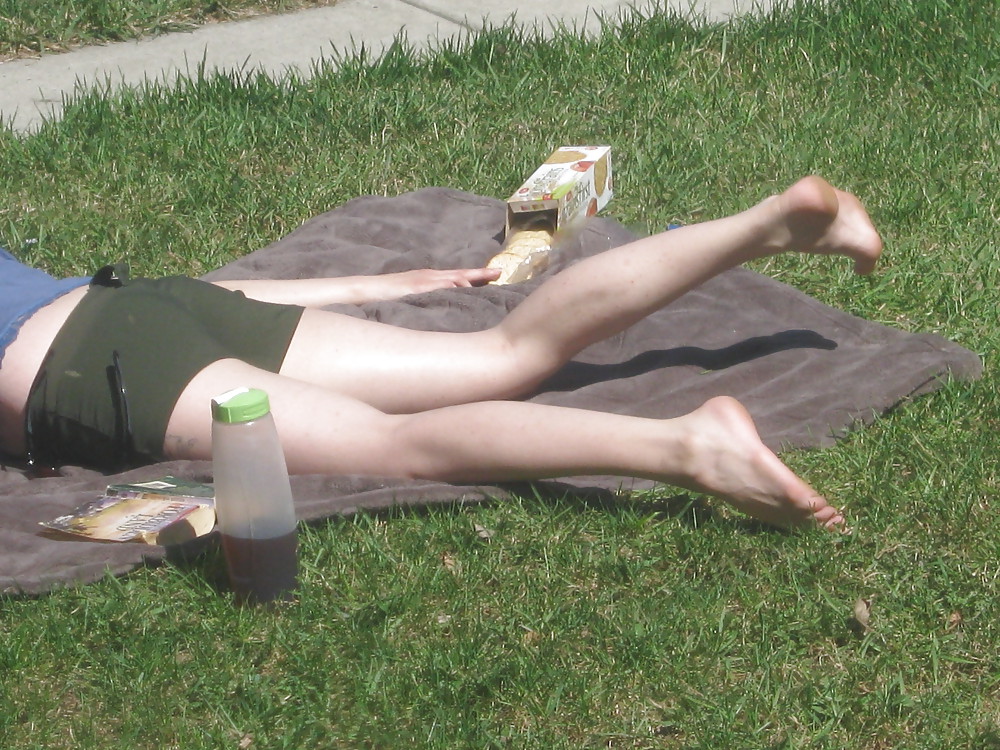 My nextdoor neibor sun tanning #3759164