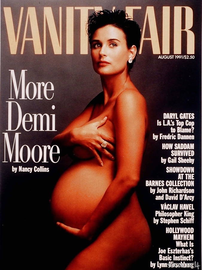 Pregnant celebrity magazine covers #12829718