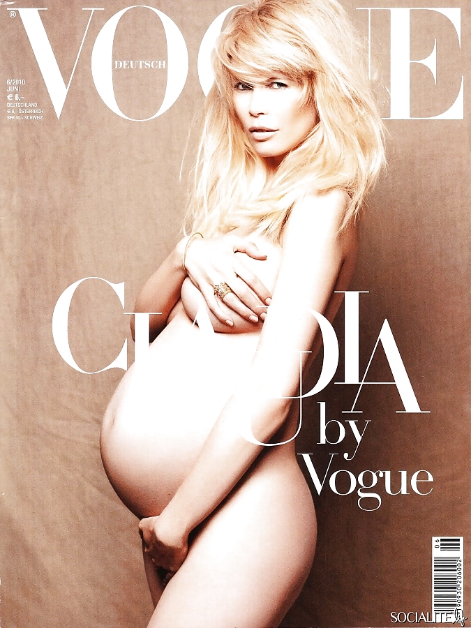 Pregnant celebrity magazine covers #12829747