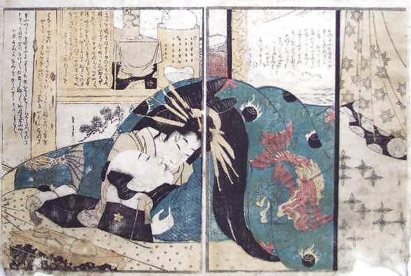 Arte giapponese shunga 6 - kitagawa utamaro
 #6323014