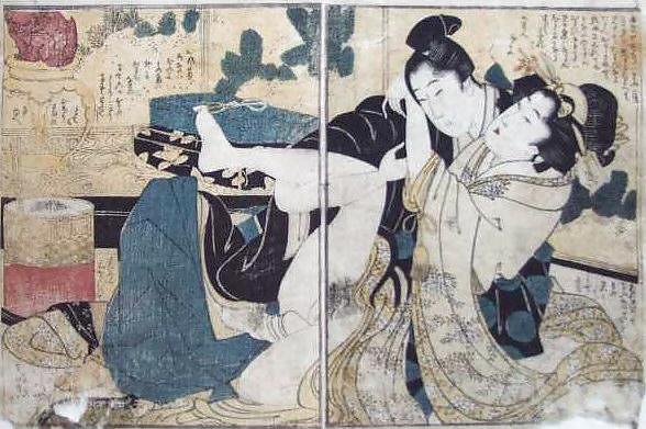 Art Shunga Japonais 6 - Kitagawa Utamaro #6323019
