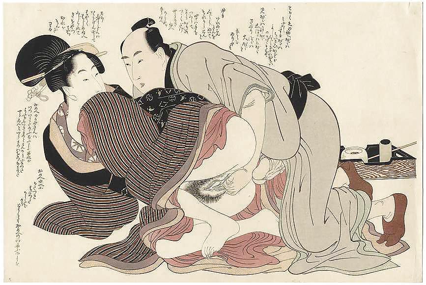 Arte giapponese shunga 6 - kitagawa utamaro
 #6323025