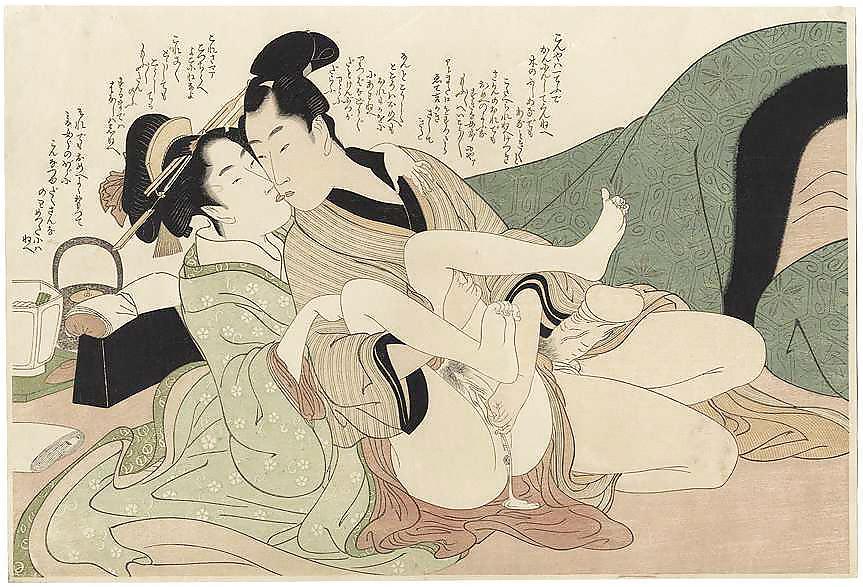 Arte giapponese shunga 6 - kitagawa utamaro
 #6323037