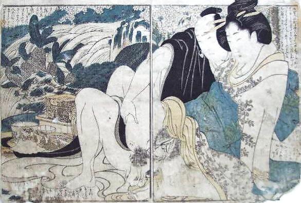 Art Shunga Japonais 6 - Kitagawa Utamaro #6323042