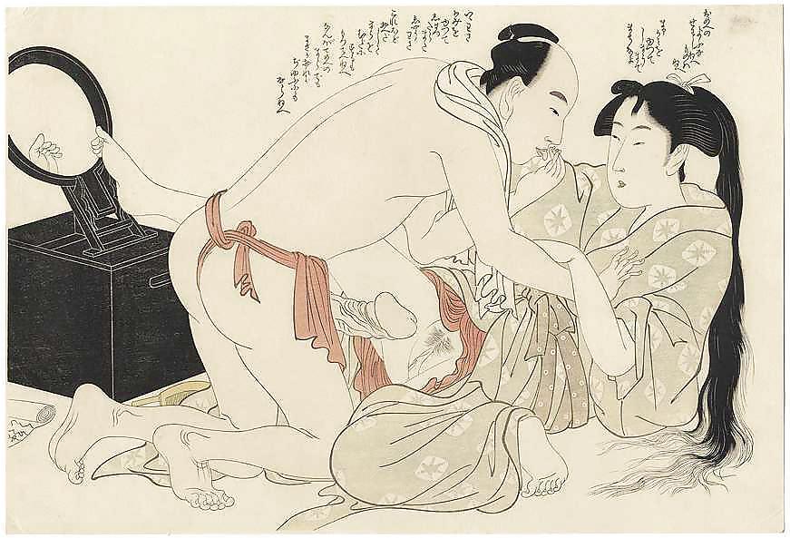 Arte giapponese shunga 6 - kitagawa utamaro
 #6323056