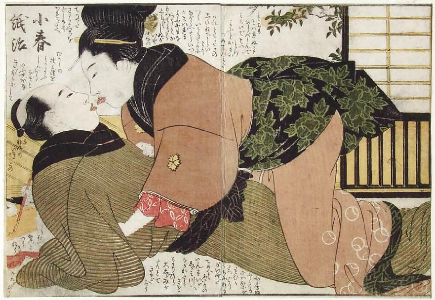 Art Shunga Japonais 6 - Kitagawa Utamaro #6323064