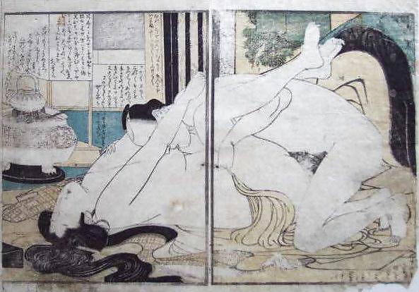 Art Shunga Japonais 6 - Kitagawa Utamaro #6323070