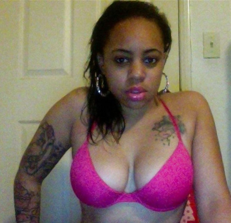 Lightskin Ebony Tatted Chick #7326877